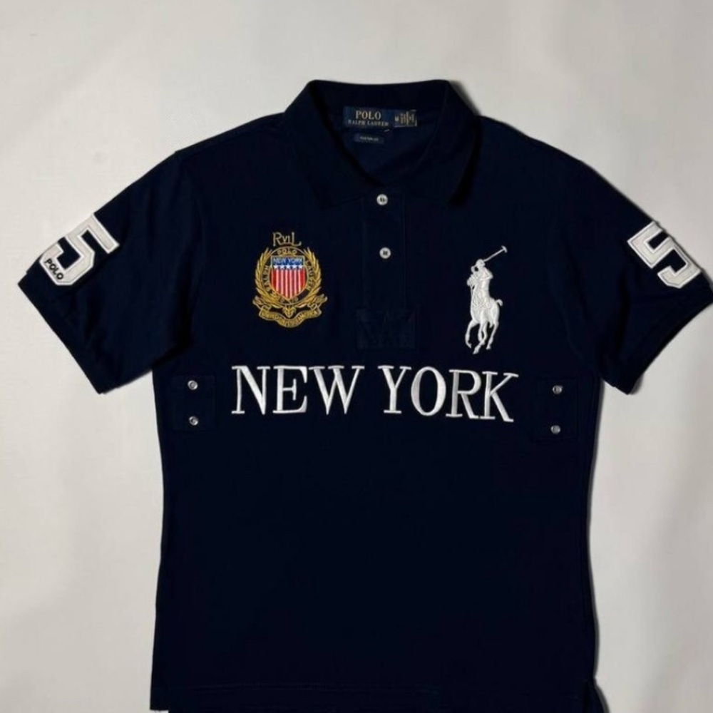 Polo by Ralph Lauren Navy Blue Shirt